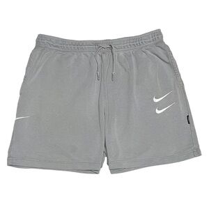 Nike Sportswear NSW Swoosh Logo Shorts French Terry Grey XXL 2XL